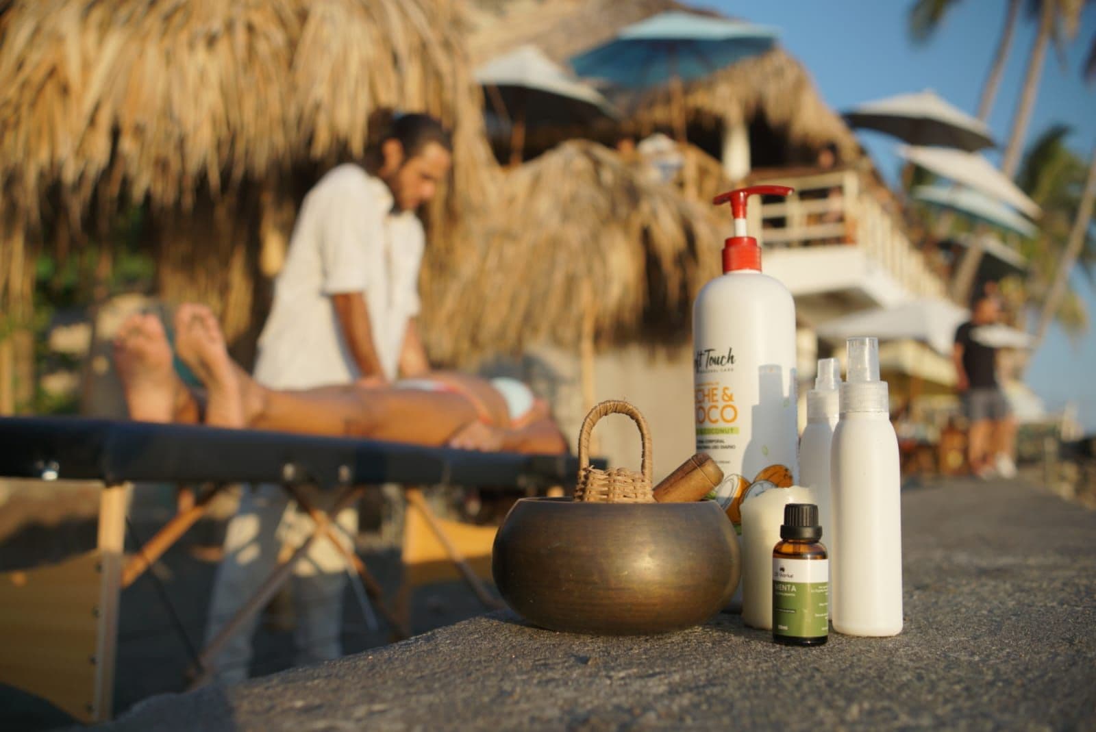 Relaxing Massage by the Ocean in El Zonte