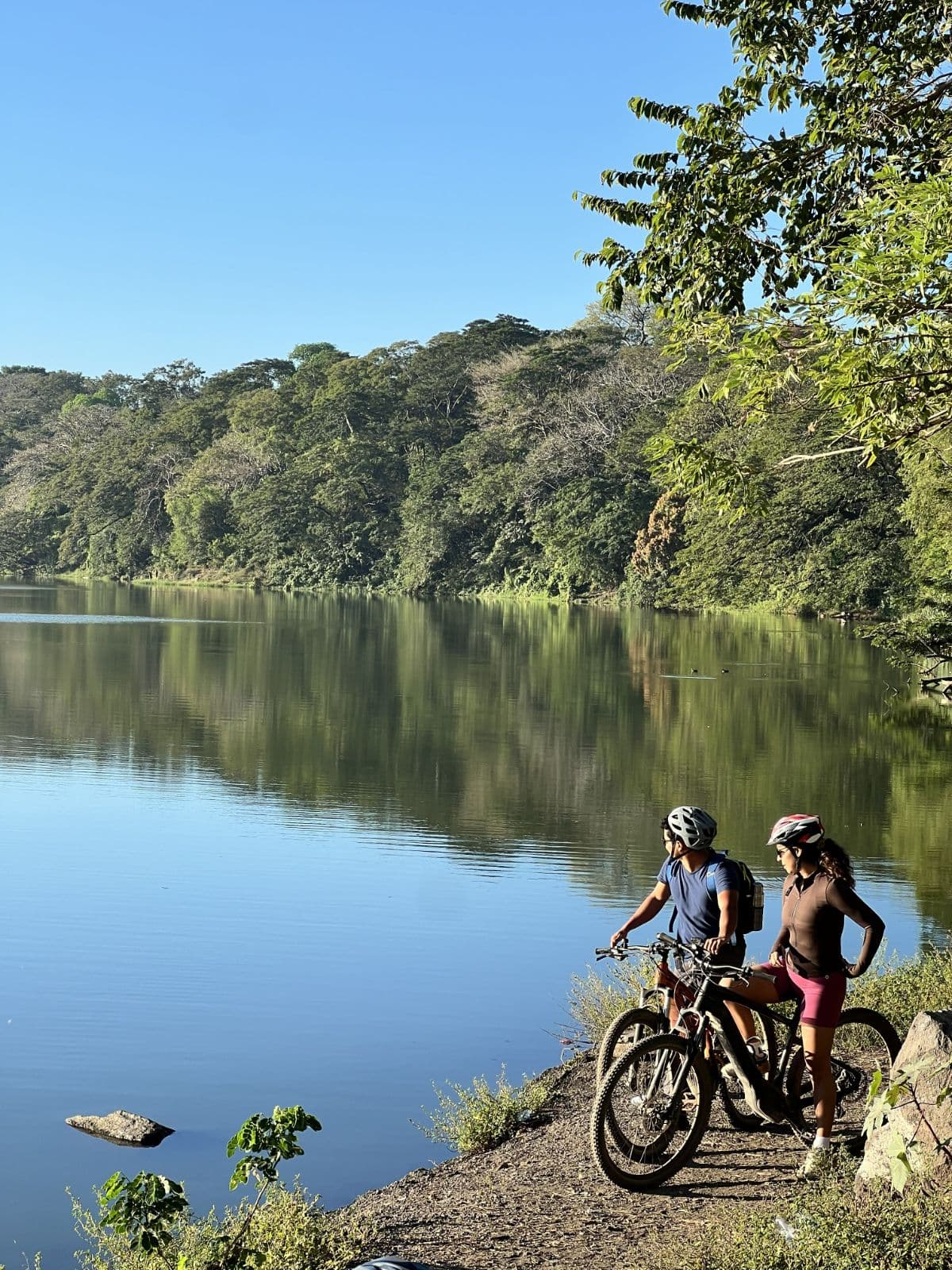 E-bike Route Laguna de Chanmico in La Libertad