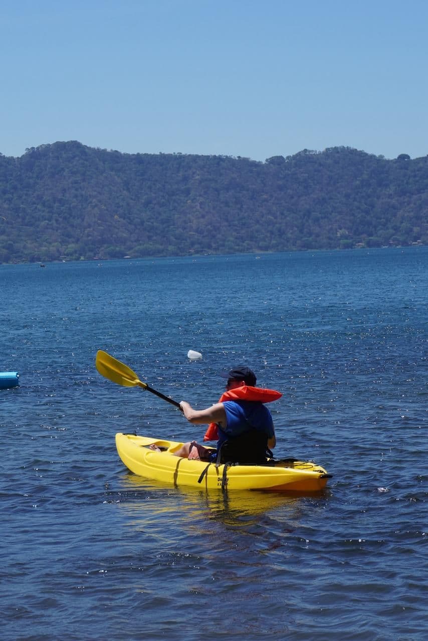 Kayak + Breakfast at Lake Coatepeque